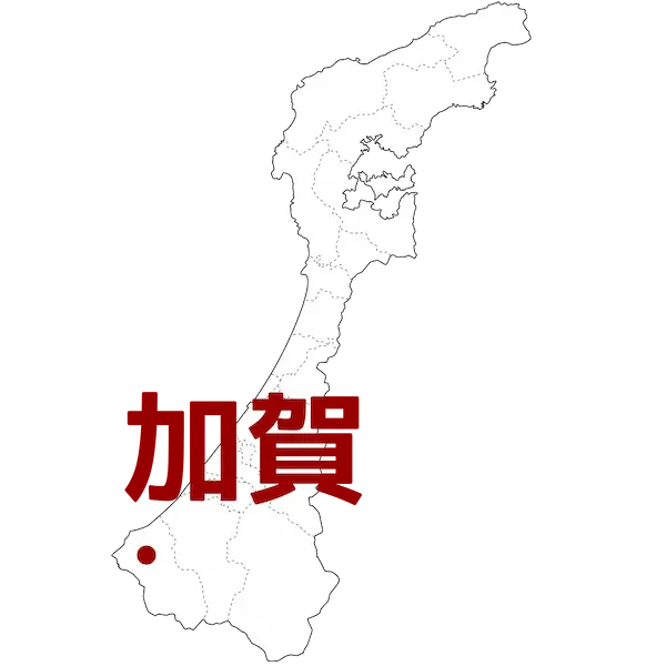 加賀市地図